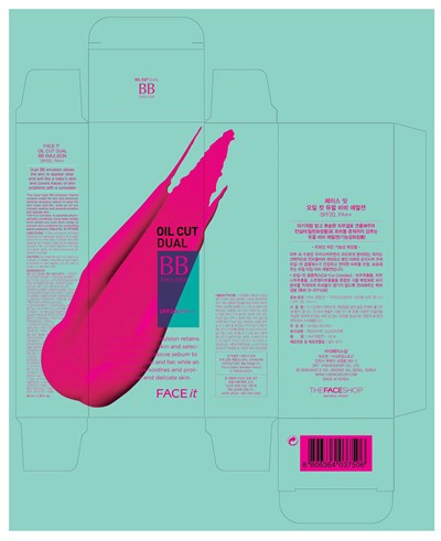 Bb Emulsion (Face It Bb Oilcut Dual Bb Emulsion Spf20)